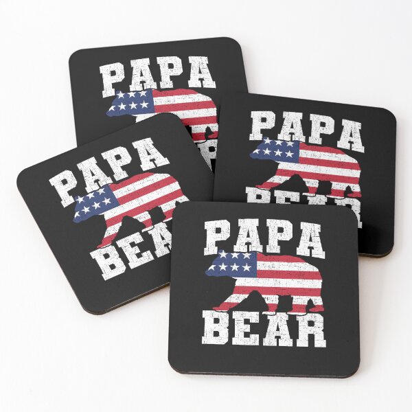 Item preview, Papa Bear American Flag Shirt, 4th Of July Shirt, Father Day Shirt, Dad Shirt, Papa Gift, Father Day Gift, Dad Bear Shirt, Gift For Dad designed and sold by aymob.