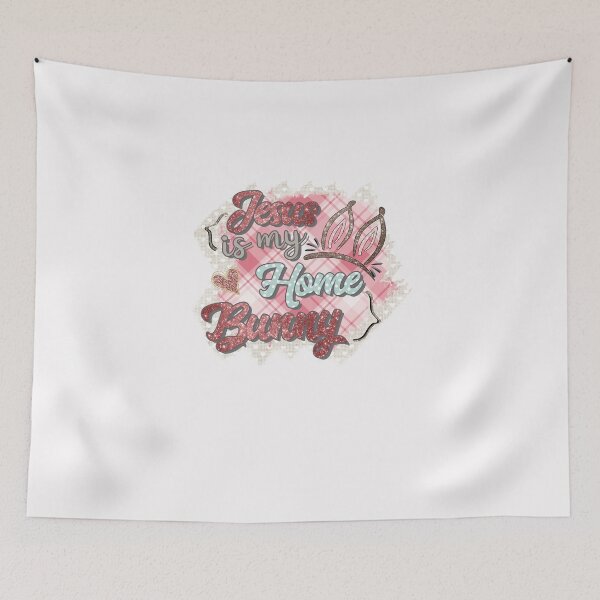 Item preview, Jesus is My Home Bunny designed and sold by T-Hand141Homestead.