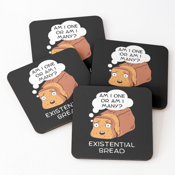 Item preview, Existential Bread: Kawaii Bread Pun designed and sold by Caregiverology.