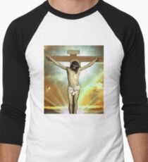 Skam - Isak, Even or Eskild Jesus T-Shirt Men's Baseball ¾ T-Shirt