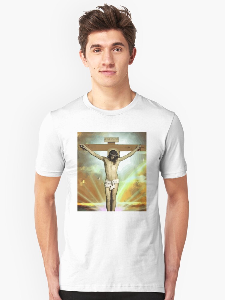Alternate view of Skam - Isak, Even or Eskild Jesus T-Shirt Slim Fit T-Shirt