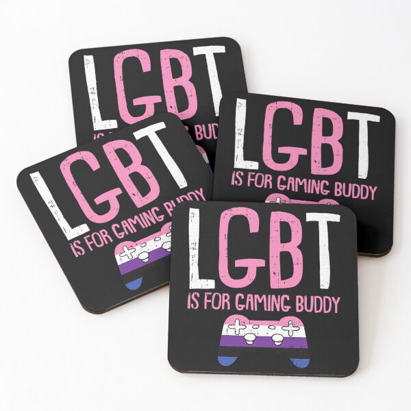 Item preview, Gaming Buddy Lgbtq Funny Genderfluid Classic T-Shirt designed and sold by mercedesfr47.