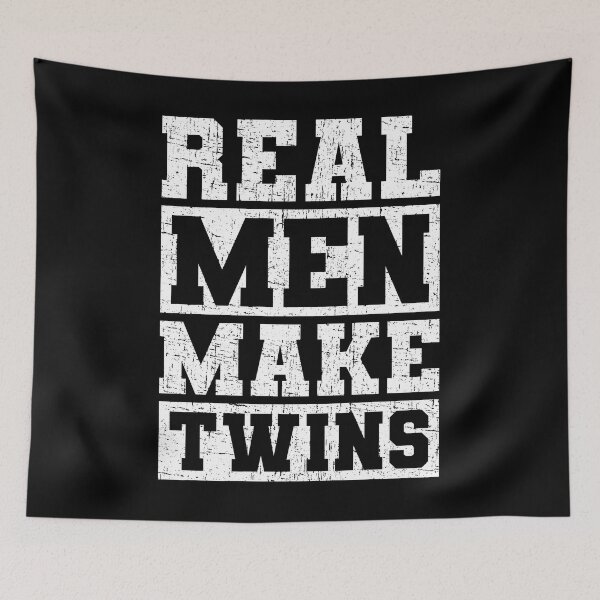 Item preview, Real Men Make Twins Shirt, Dad Of Twins Shirt, Father Of Twins Shirt, Dad Of Two Shirt, Twin Dad Shirt, Dad Of 2 Shirt, Expecting Twins Tee designed and sold by aymob.