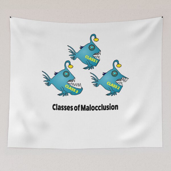 Item preview, Classes (Types) of Malocclusion Funny Orthodontist Gift designed and sold by ShopiDentistry.