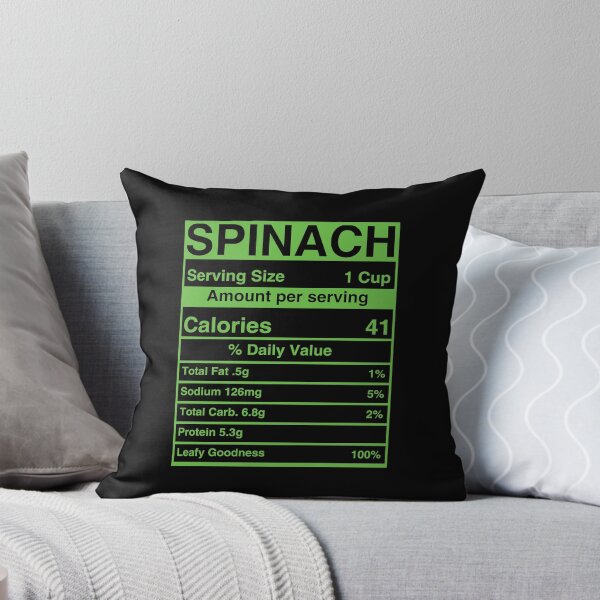 Item preview, Spinach Nutrition Facts Shirt, Spinach Lover Shirt, Spinach Eat Shirt, Funny Spinach Shirt, Vegetable Spinach Shirt, Vegetarian Diet Shirt designed and sold by aymob.