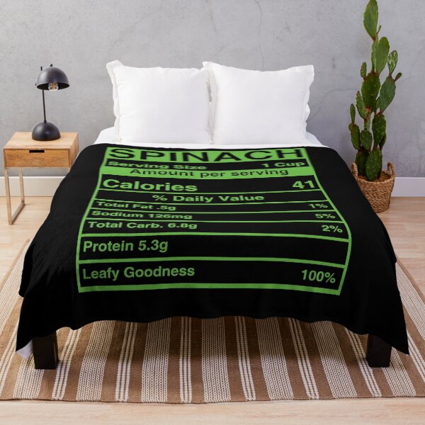 Item preview, Spinach Nutrition Facts Shirt, Spinach Lover Shirt, Spinach Eat Shirt, Funny Spinach Shirt, Vegetable Spinach Shirt, Vegetarian Diet Shirt designed and sold by aymob.