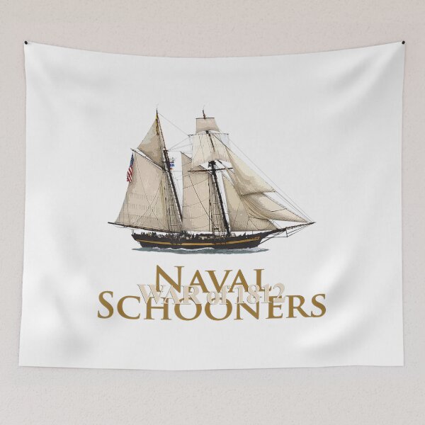 Item preview, SAILBOAT SCHOONER NAVAL BOAT WAR OF HISTORY designed and sold by ufodinosaur.