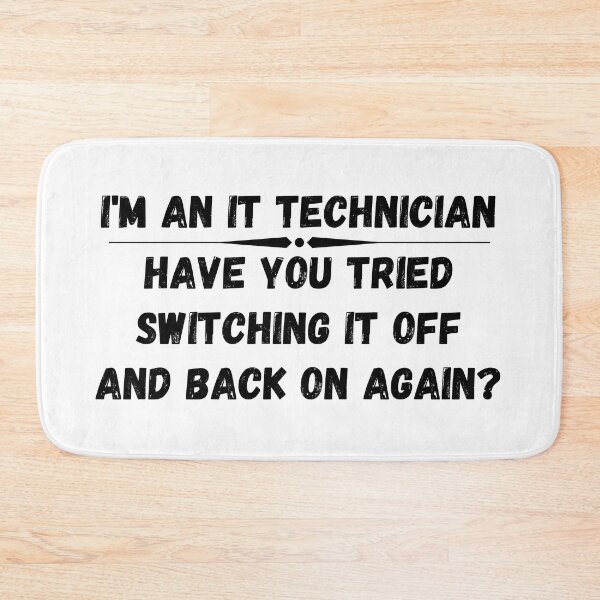 Item preview, Have you tried switching it off and on again? designed and sold by RichTeeDesigns.