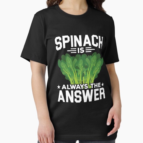 I Love Spinach Vegetable Lovers T-Shirt I Love Spinach Vegetable Lovers T-Shirt
