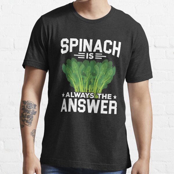 I Love Spinach Vegetable Lovers T-Shirt I Love Spinach Vegetable Lovers T-Shirt