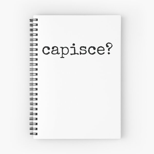 Item preview, Capisce Italian Sayings designed and sold by MSA-42.