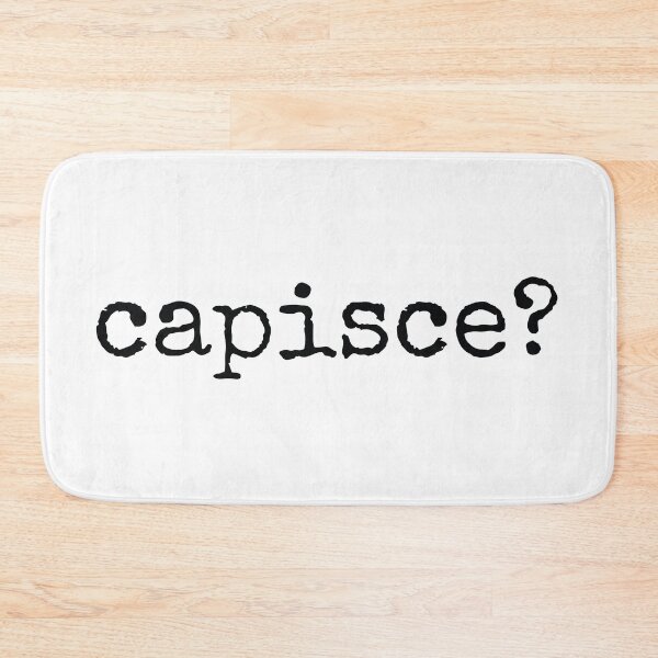 Item preview, Capisce Italian Sayings designed and sold by MSA-42.