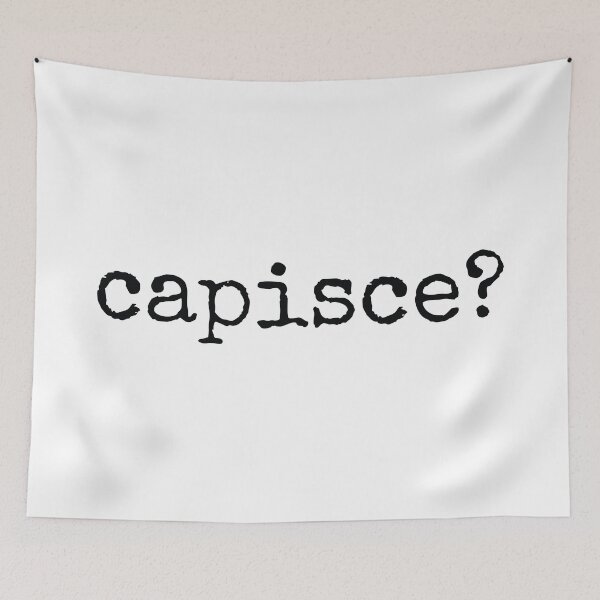 Item preview, Capisce Italian Sayings designed and sold by MSA-42.