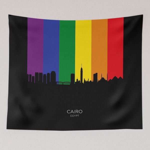 Item preview, Cairo Egypt Skyline designed and sold by ArtPrints.