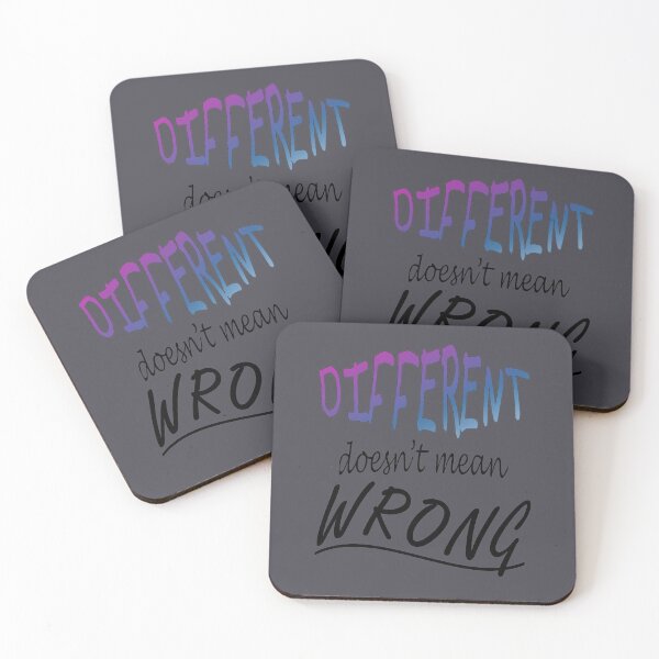 Item preview, Different Doesnt Mean Wrong  designed and sold by taiche.