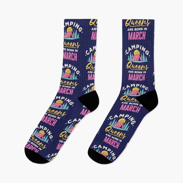 Item preview, Camping Birthday Queens Are Born in March designed and sold by jaygo.