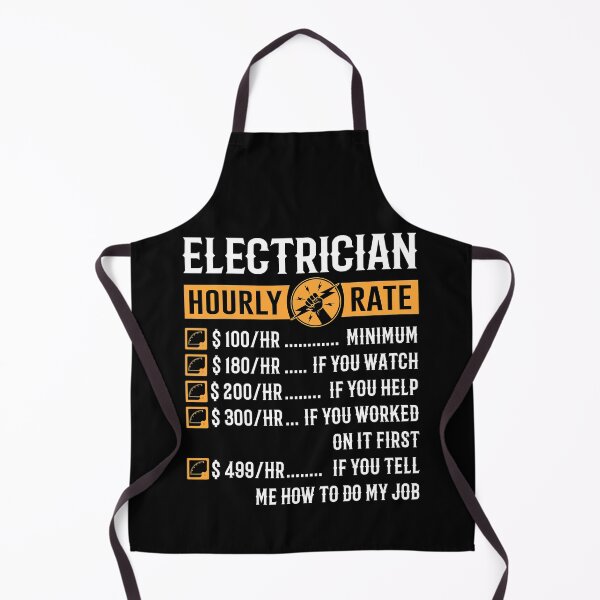 Item preview, Electrician Hourly Rate designed and sold by SageTobias.