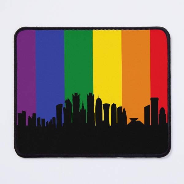 Item preview, Doha Qatar Skyline designed and sold by ArtPrints.