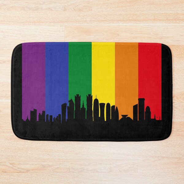 Item preview, Doha Qatar Skyline designed and sold by ArtPrints.