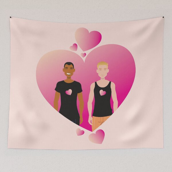 Item preview, interracial couple designed and sold by ladstudio.