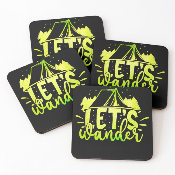 Item preview, Let's wonder, humor camper gift designed and sold by lapolonaise.