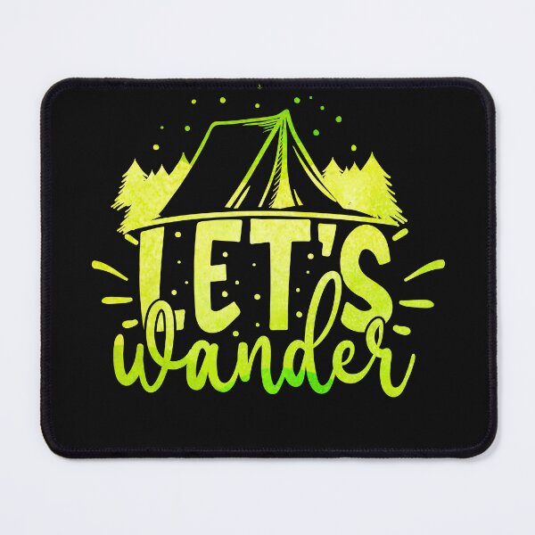 Item preview, Let's wonder, humor camper gift designed and sold by lapolonaise.