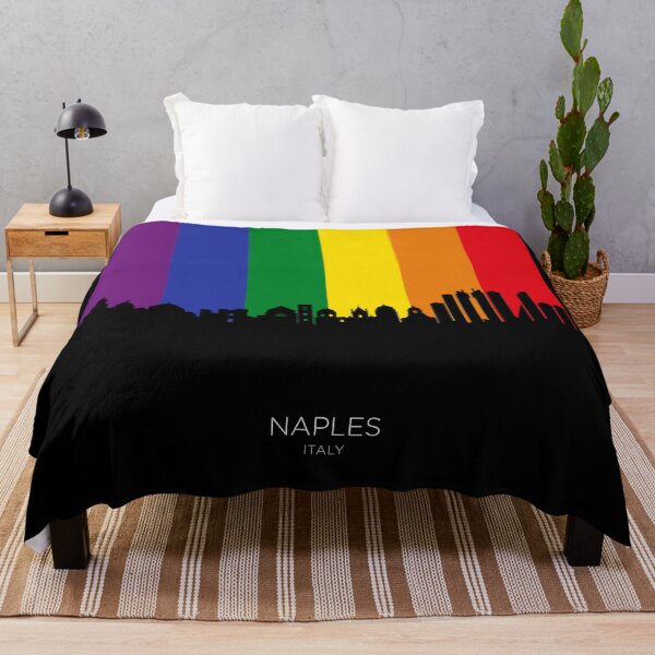 Item preview, Naples Italy Skyline designed and sold by ArtPrints.