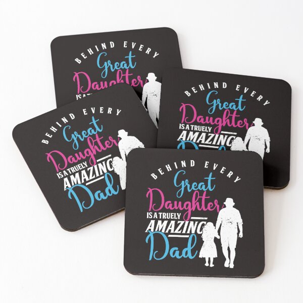 Item preview, Great Daughter Amazing Dad Father Papa Daddy Husband Stepdad designed and sold by TomGiantDesigns.