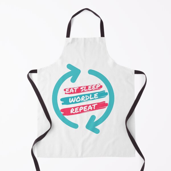 Item preview, eat sleep wordle repeat designed and sold by DoraHappy.