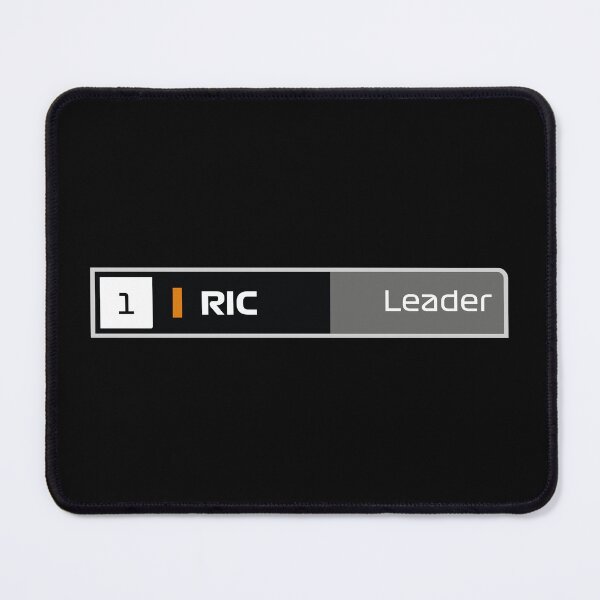 Item preview, First Place - Ricciardo (Leader) 2022 Season \\ Black BG designed and sold by FilipeFerreira.