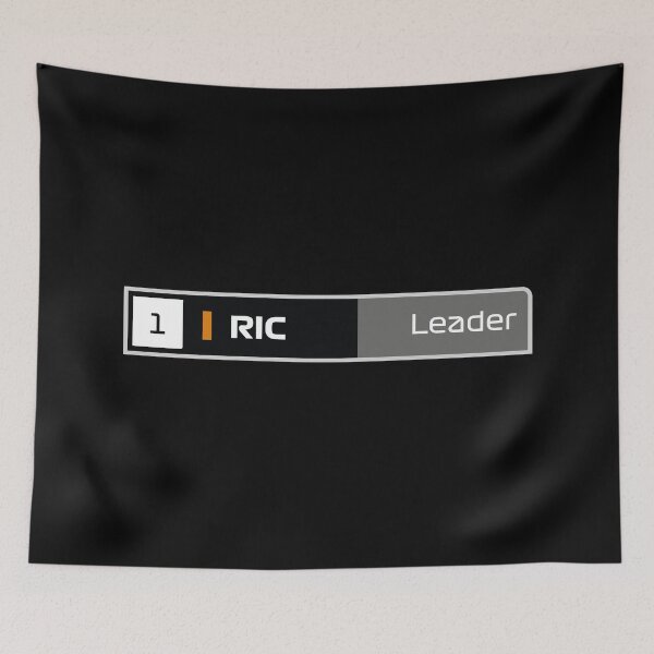 Item preview, First Place - Ricciardo (Leader) 2022 Season \\ Black BG designed and sold by FilipeFerreira.