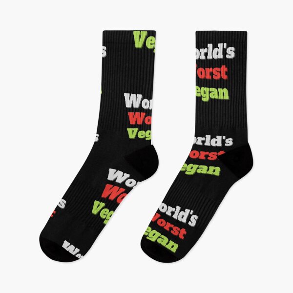 Item preview, World's Worst Vegan - Funny Bad Vegan and Activists' Design designed and sold by JoyTop.