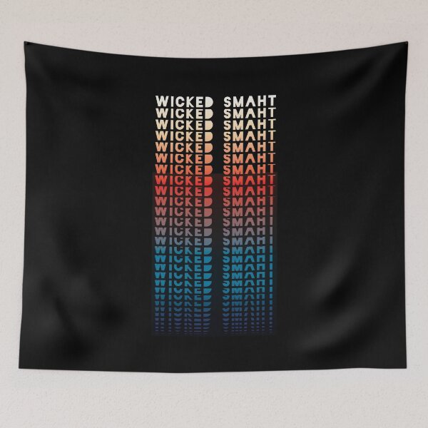Artikelvorschau, Böses Smaht-Text-Regenbogen-Design - Boston Smaht entworfen und verkauft von inkandmoth.