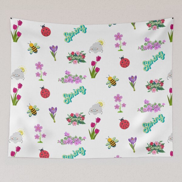 Item preview, Hello Spring Cute Floral Collection designed and sold by silviaol.