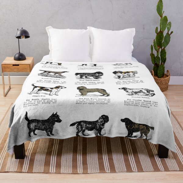 Item preview, Dog breeds vintage poster designed and sold by Vintage Designs +.