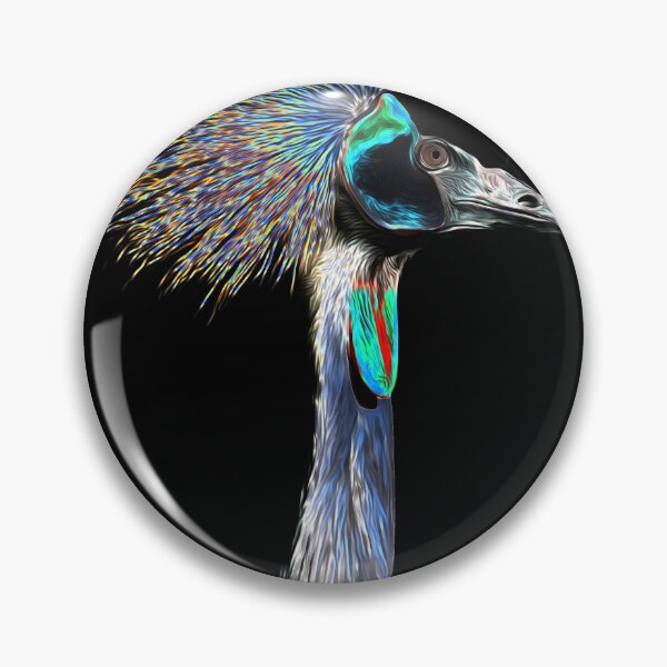 Item preview, Balearica Pavonina (Black) designed and sold by TAT-SUPREME.