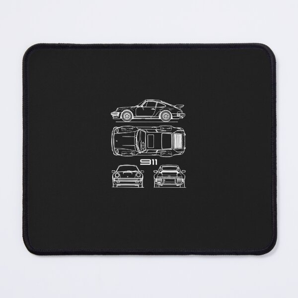 Item preview, 911 Turbo Blueprint Classic T-Shirt designed and sold by MaximilianWolf.