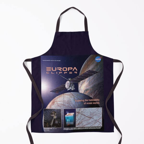 Item preview, NASA Europa Clipper mission overview poster designed and sold by SolidEarthArt.