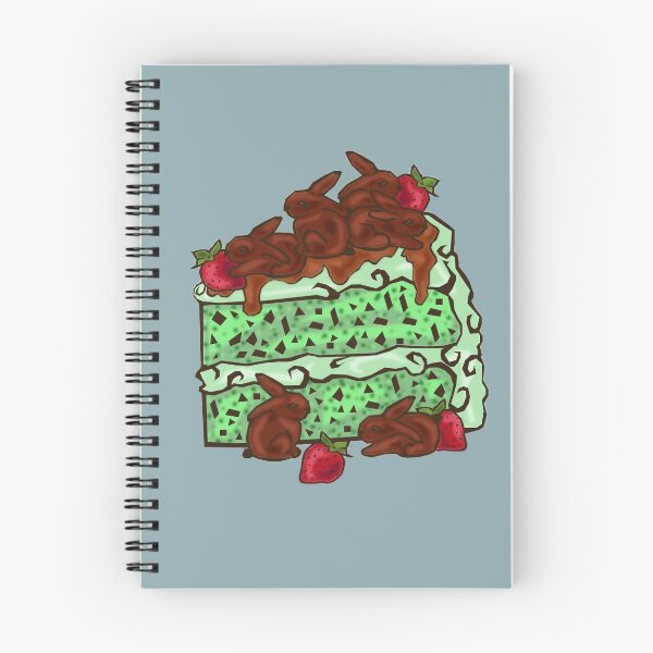 Item preview, Chocolate Mint Bunny Cake designed and sold by missmann.