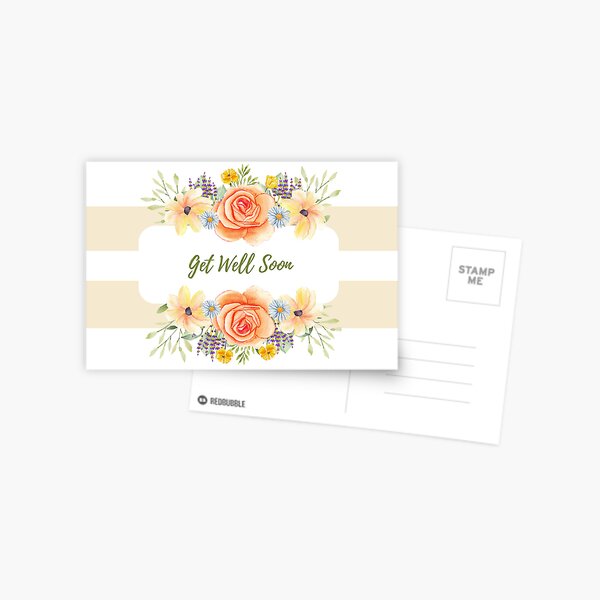 Item preview, Get well soon design designed and sold by OByD.