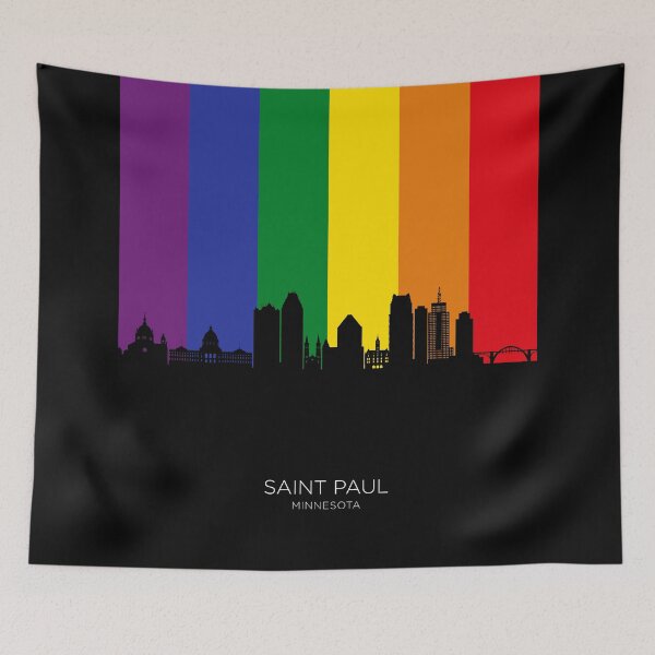 Item preview, Saint Paul Minnesota Skyline designed and sold by ArtPrints.