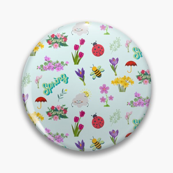 Item preview, Welcome Spring Cute Floral and Bug Collection designed and sold by silviaol.