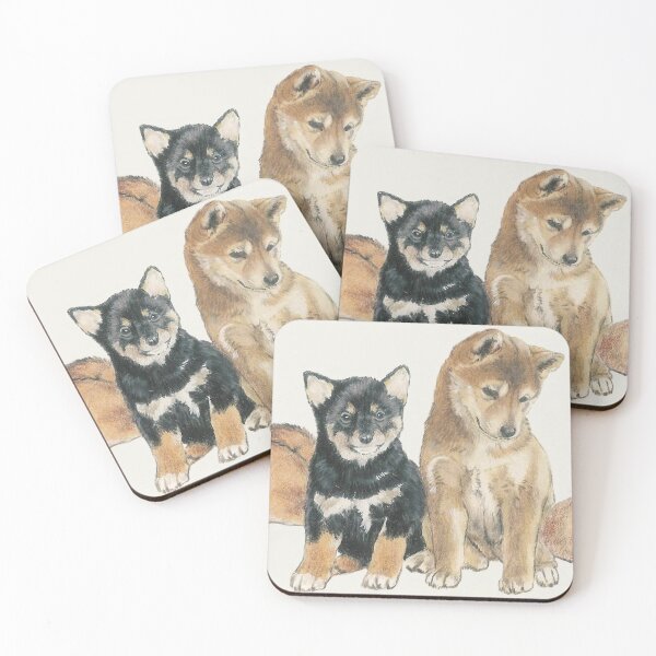 Item preview, Shiba Inu Puppies designed and sold by BarbBarcikKeith.