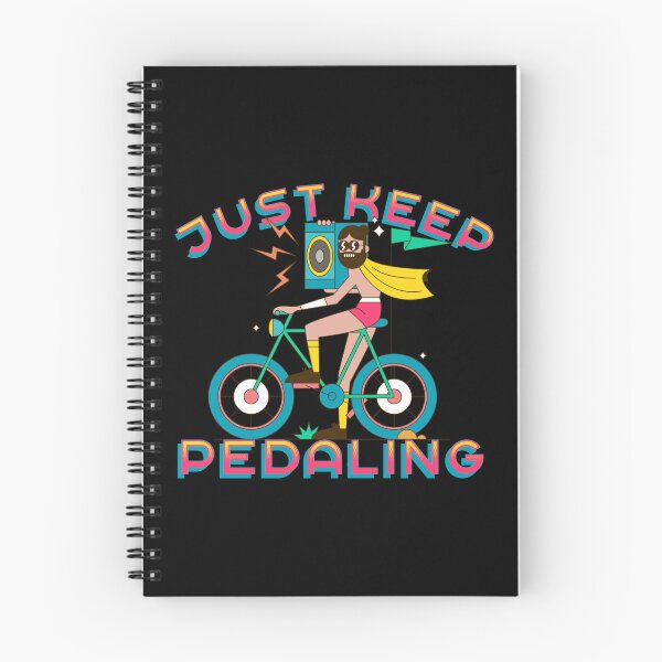 Item preview, Retro Just keep Pedaling designed and sold by PincGeneral.