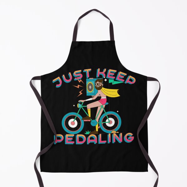 Item preview, Retro Just keep Pedaling designed and sold by PincGeneral.