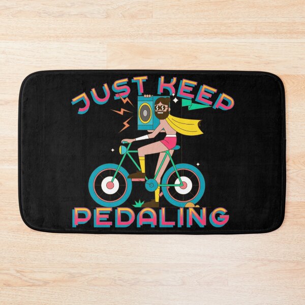 Item preview, Retro Just keep Pedaling designed and sold by PincGeneral.