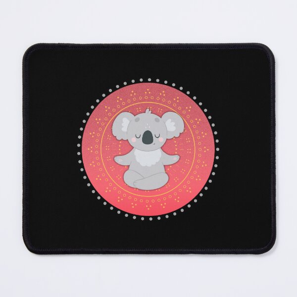 Item preview, Koala Yoga Meditate Mandala designed and sold by Cedarrue.