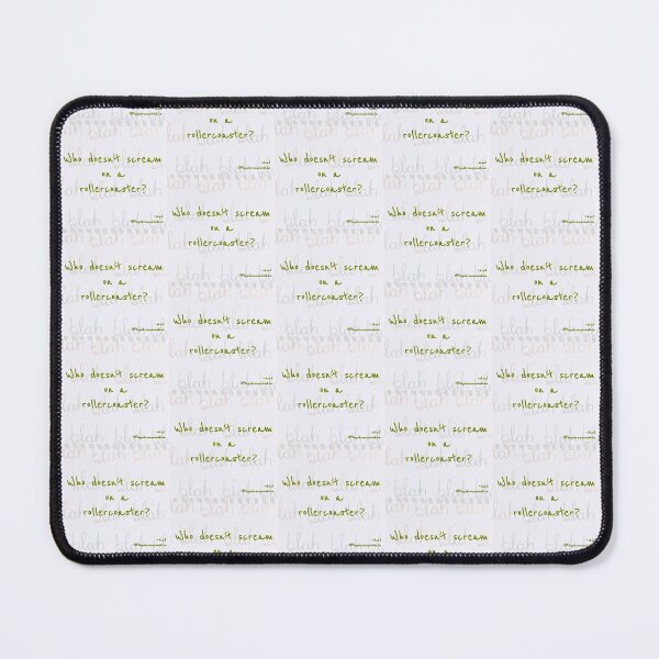Item preview, "... on a rollercoaster" (yellow) designed and sold by Dorothy Ogda Laxton.