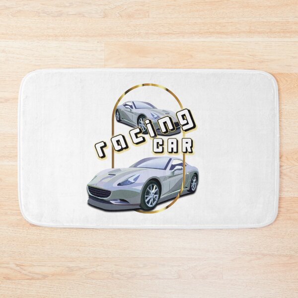 Item preview, Racing Car White designed and sold by AndyArtic.