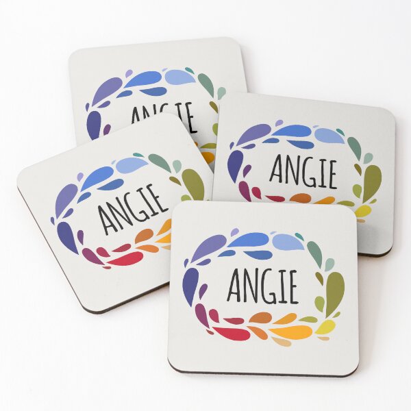 Item preview, Angie Name Cute Colorful Gift Named Angie designed and sold by kindxinn.